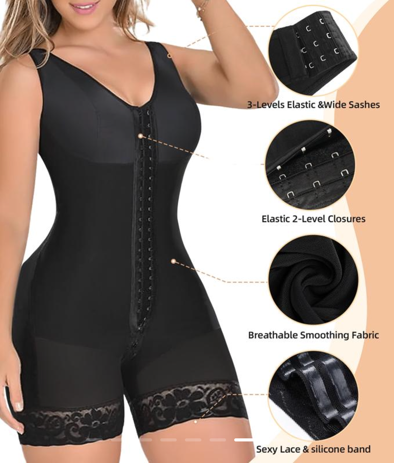 Sculpt & Shine Faja: Seamless Tummy Control Shapewear for Women